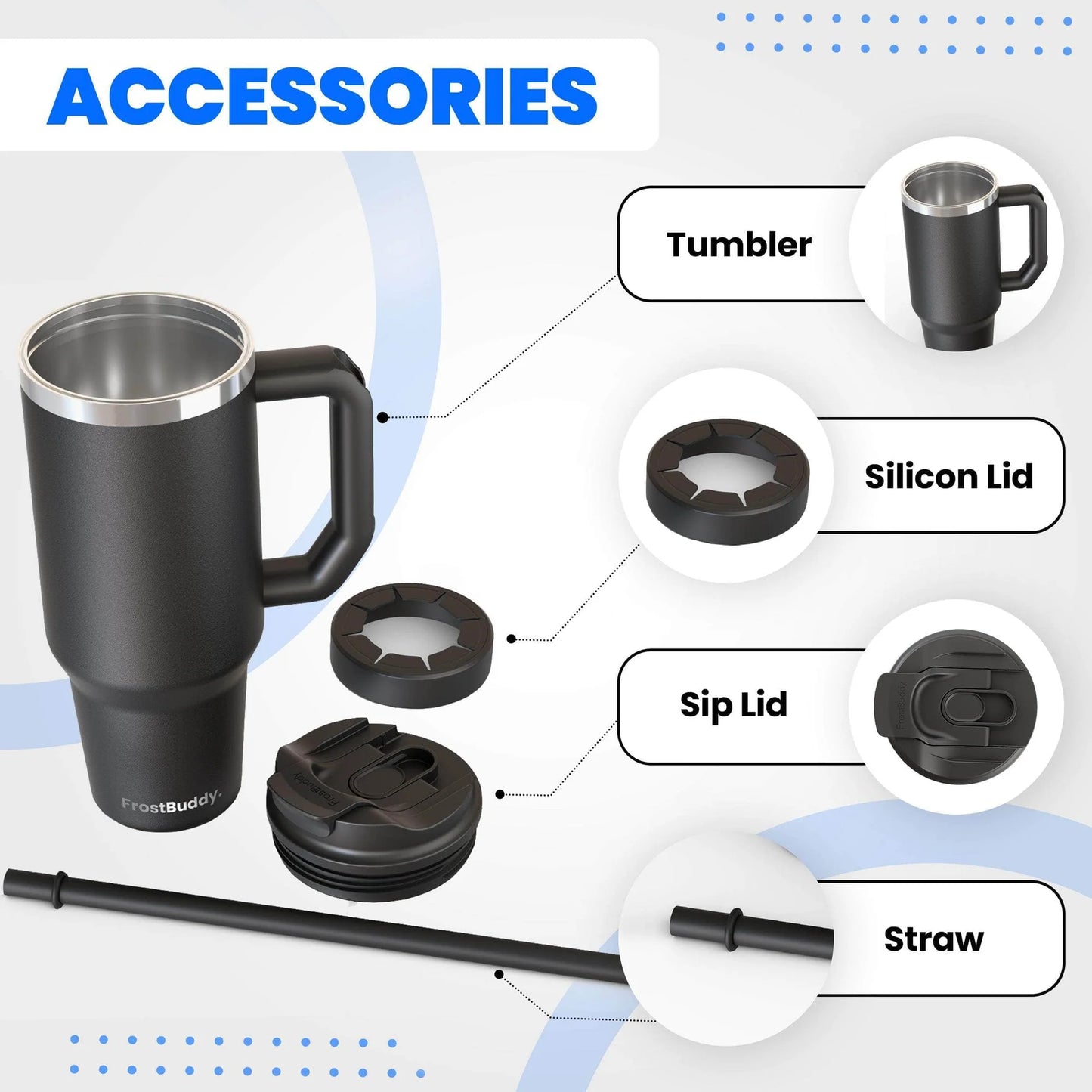 40 ounce Tumbler WITHOUT Logo
