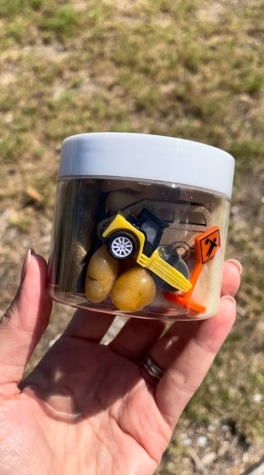 Construction Play Dough to Go Eco Conscious Natural Material