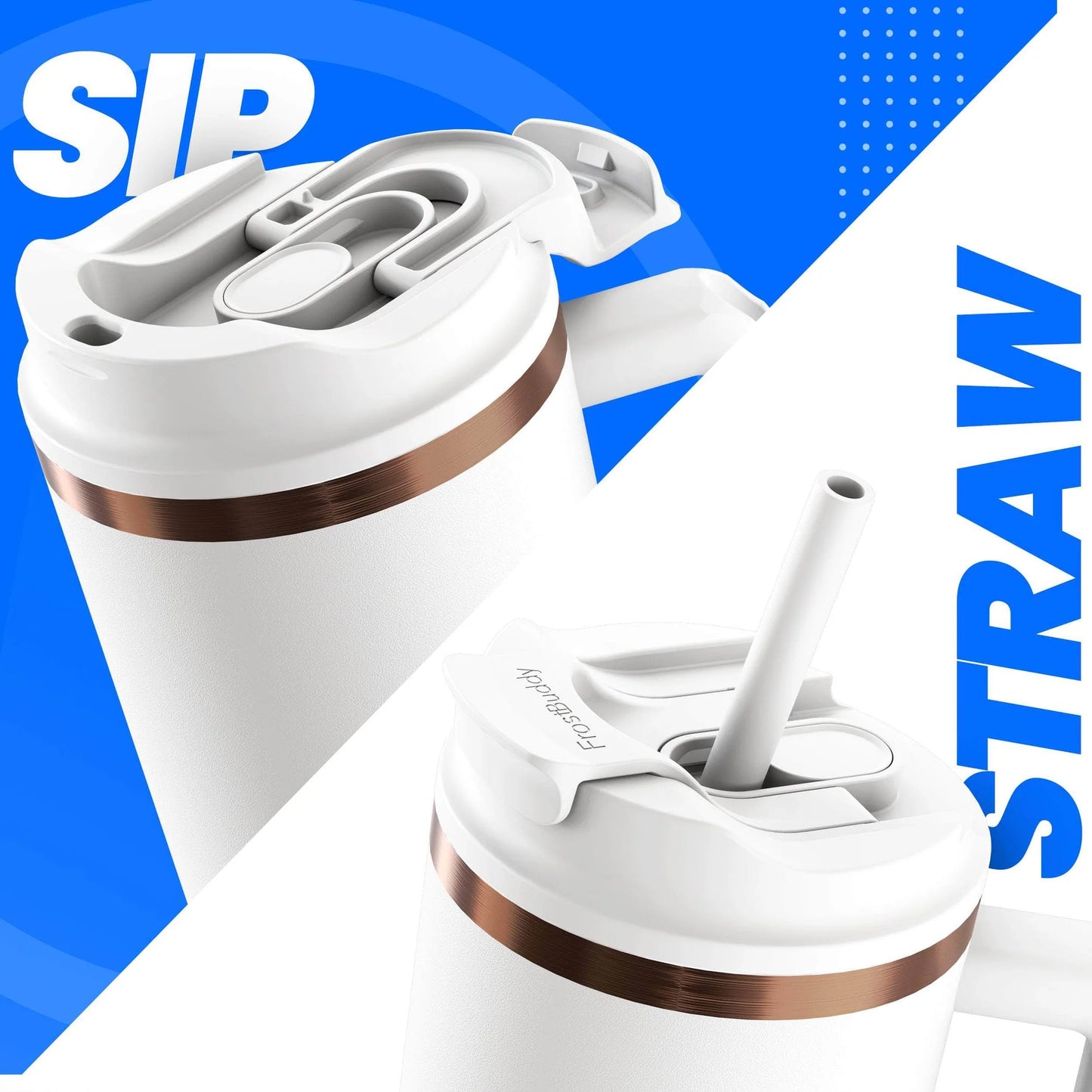 40 ounce tumbler WITH Logo