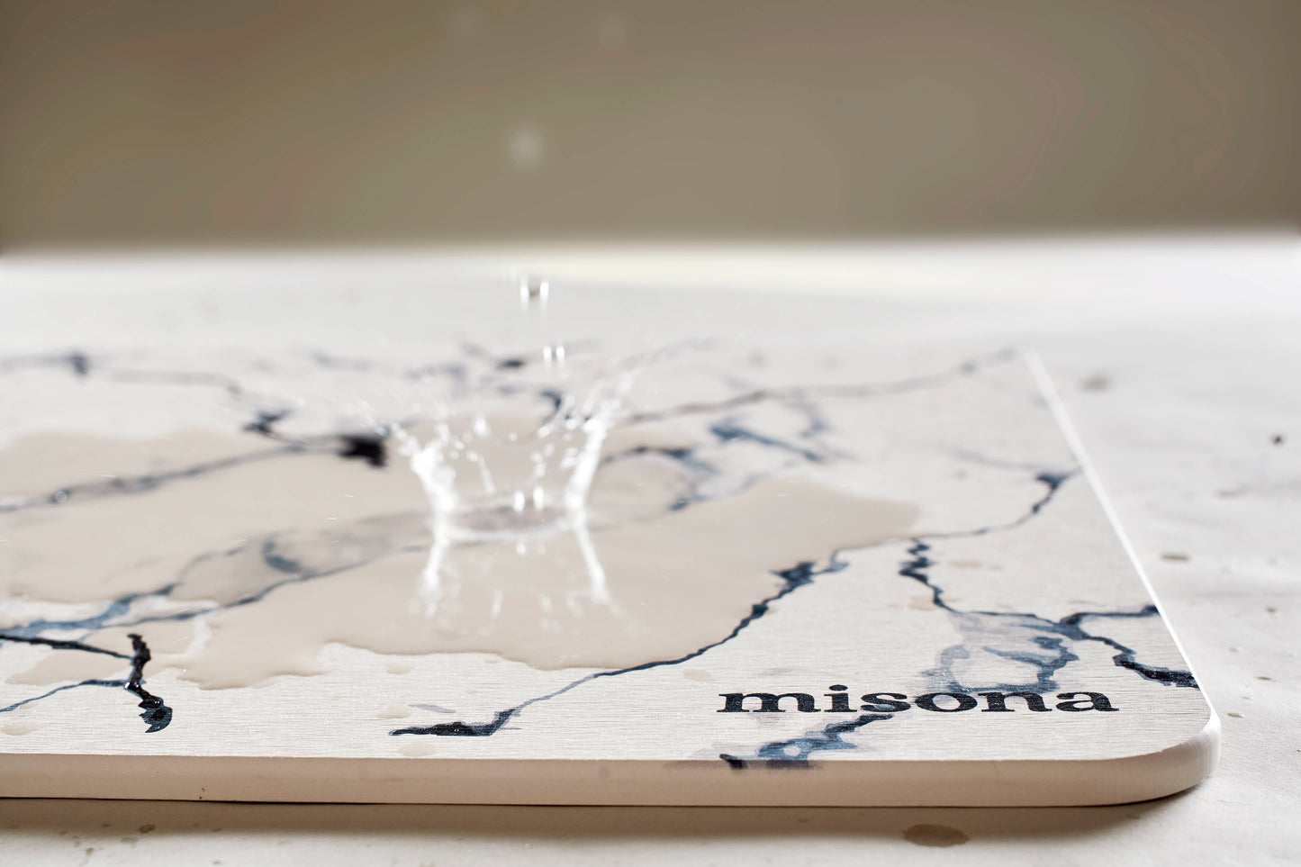 Diatomite Stone Bath Mat - Anti-Mould Quick Dry Bathroom Mat: Marble