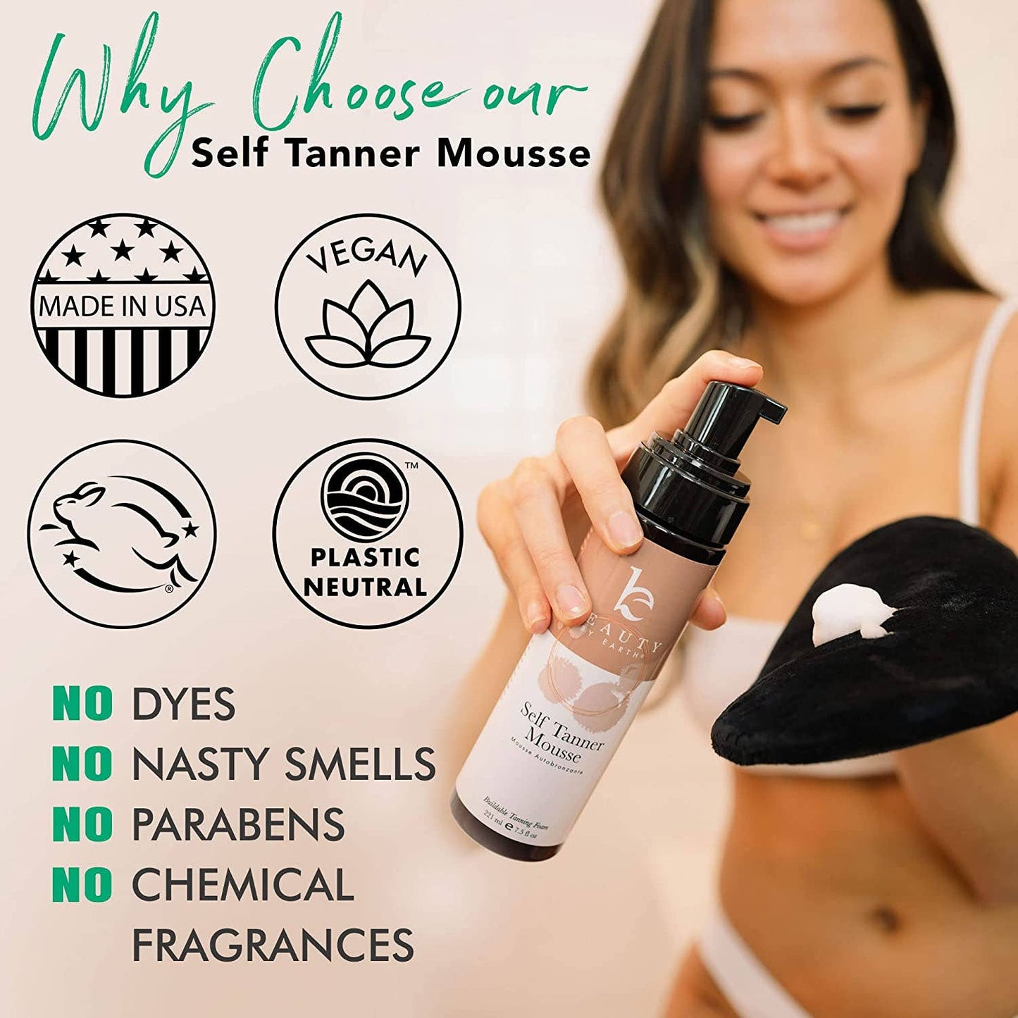 Self Tanner Body Tanning Mousse