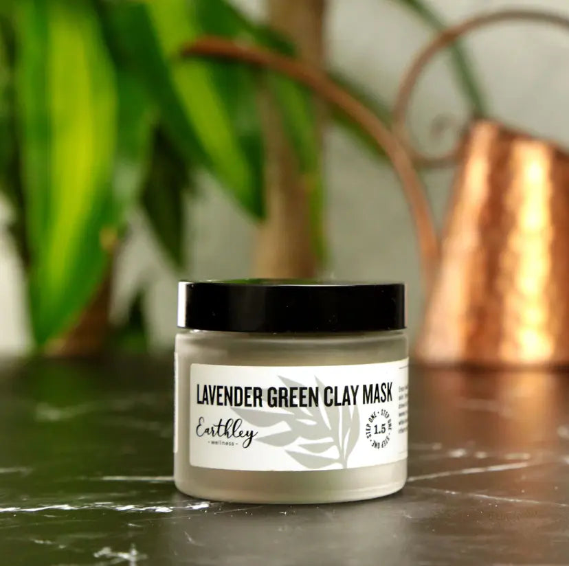 Lavender Green Clay Mask