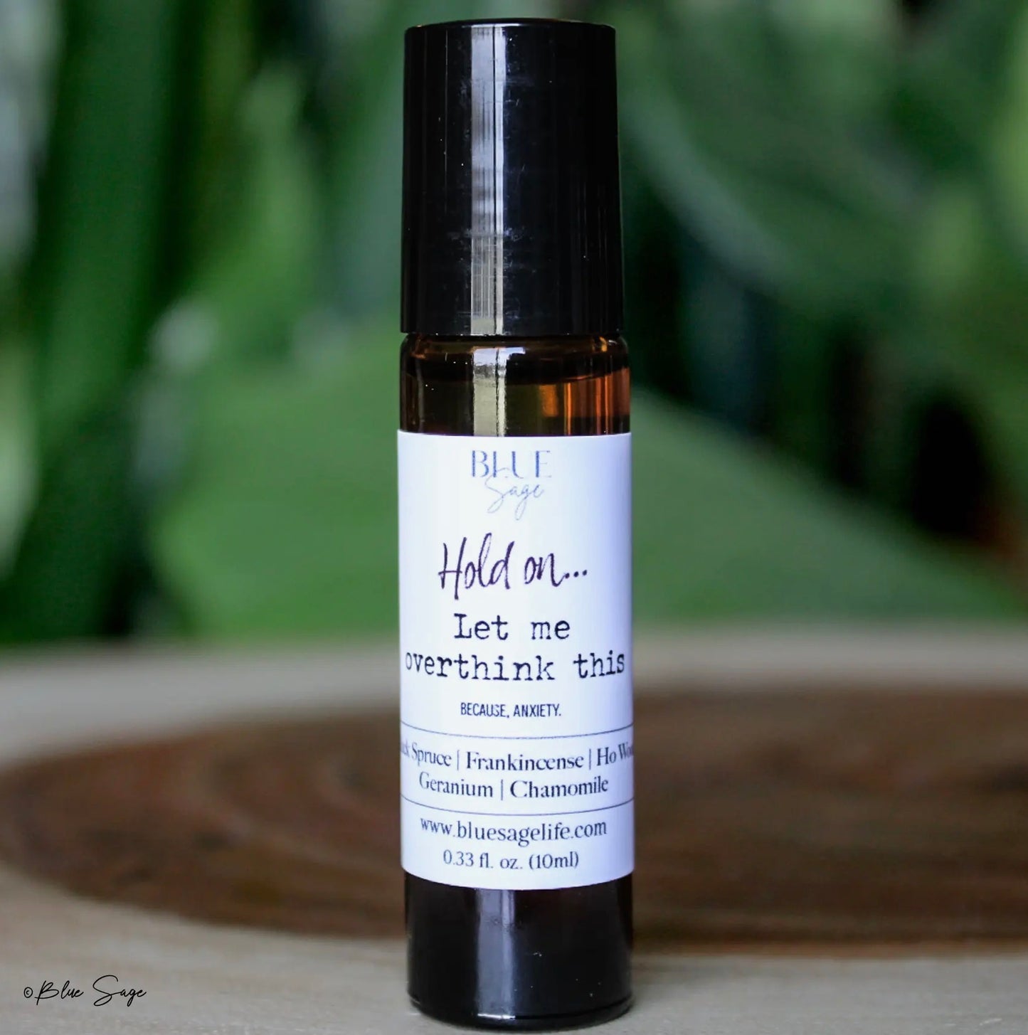 Blue Sage Essential Oil Rollers (curse word edition)