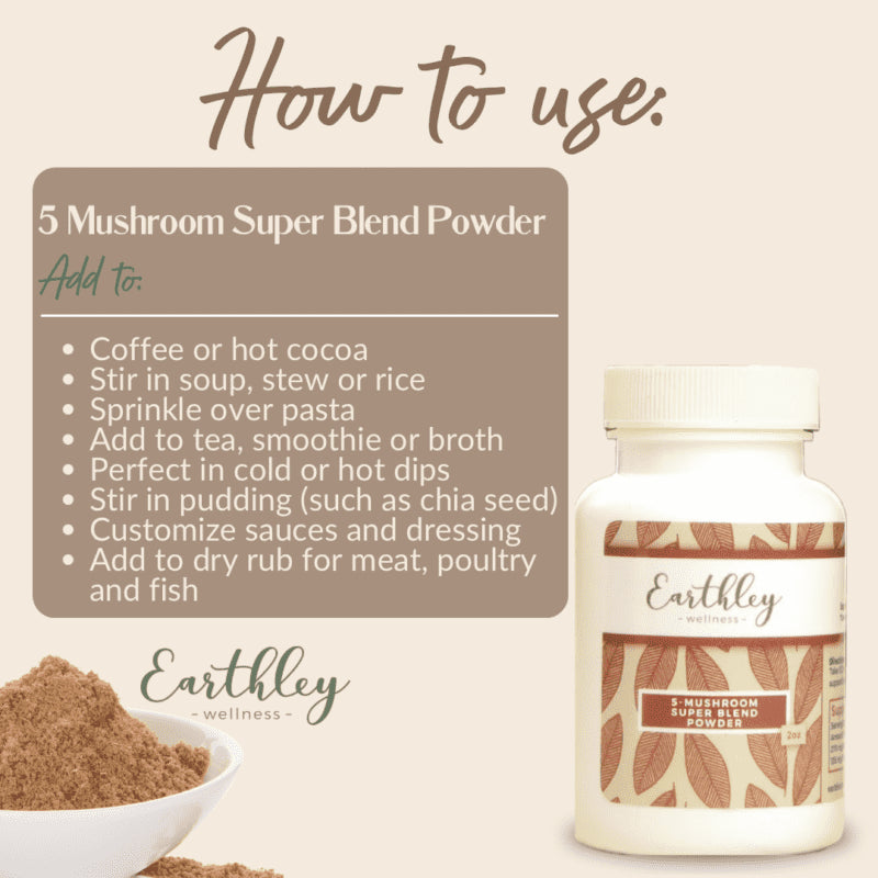5-Mushroom Super Blend Capsules