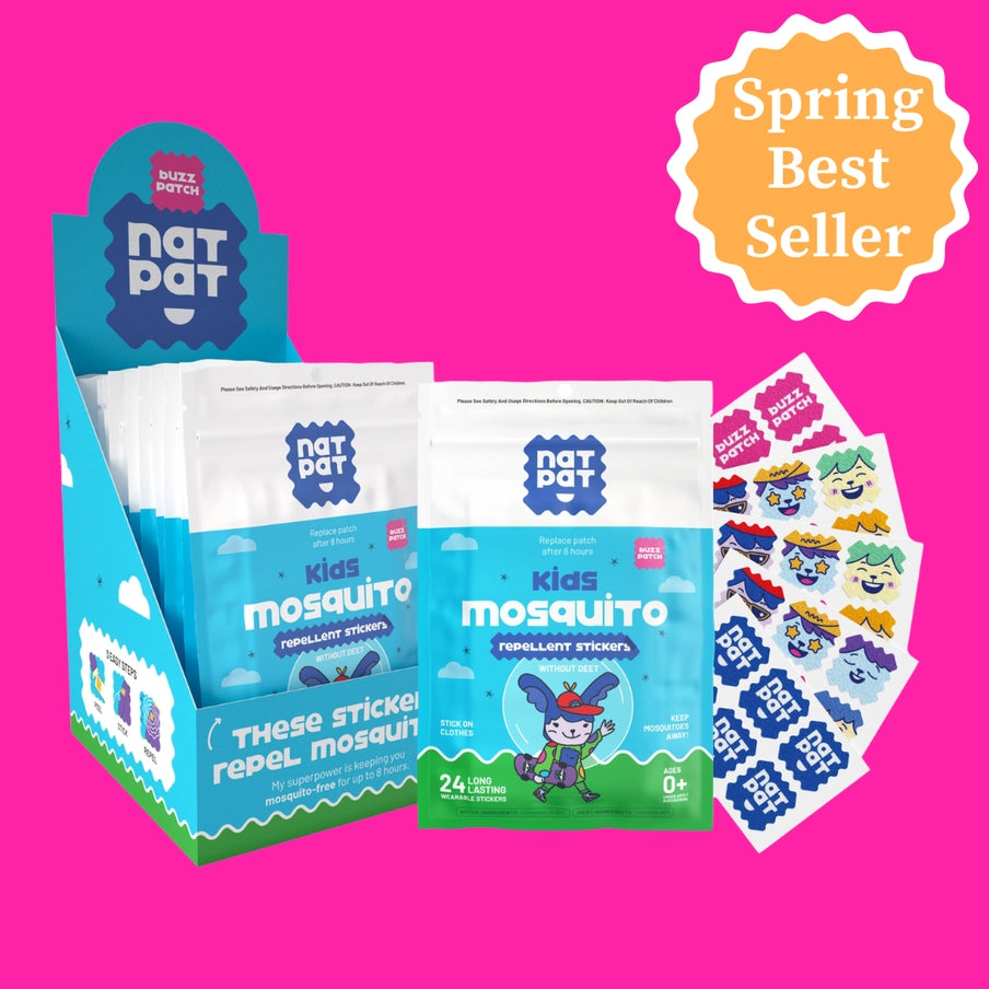 Nat Pat Mosquito Stickers