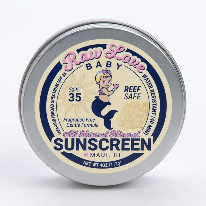 Sunscreen Baby- Raw Love