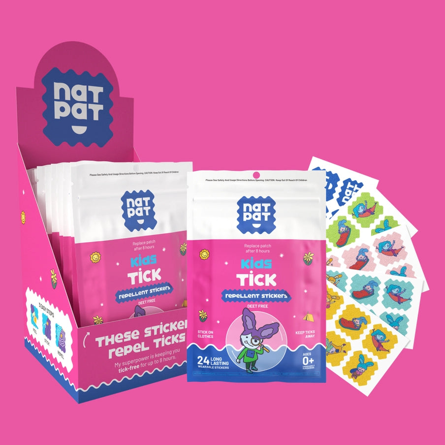 Nat Pat Tick Stickers