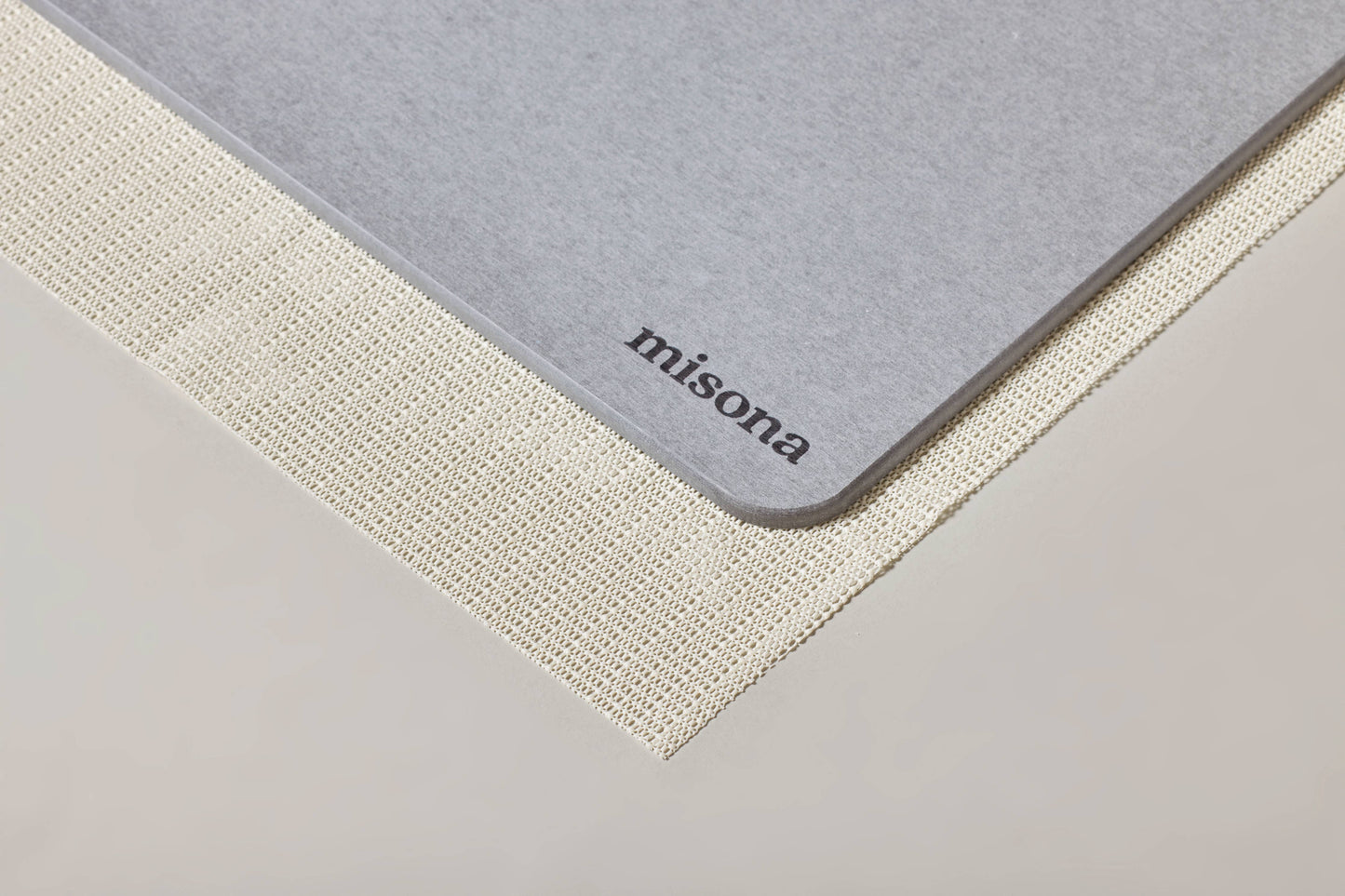 Diatomite Stone Bath Mat - Anti-Mould Quick Dry Bathroom Mat: Grey