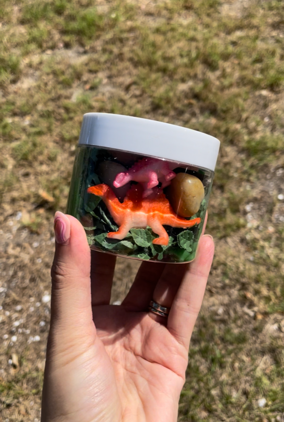 Dinosaur Play Dough to Go Eco Conscious Natural Material