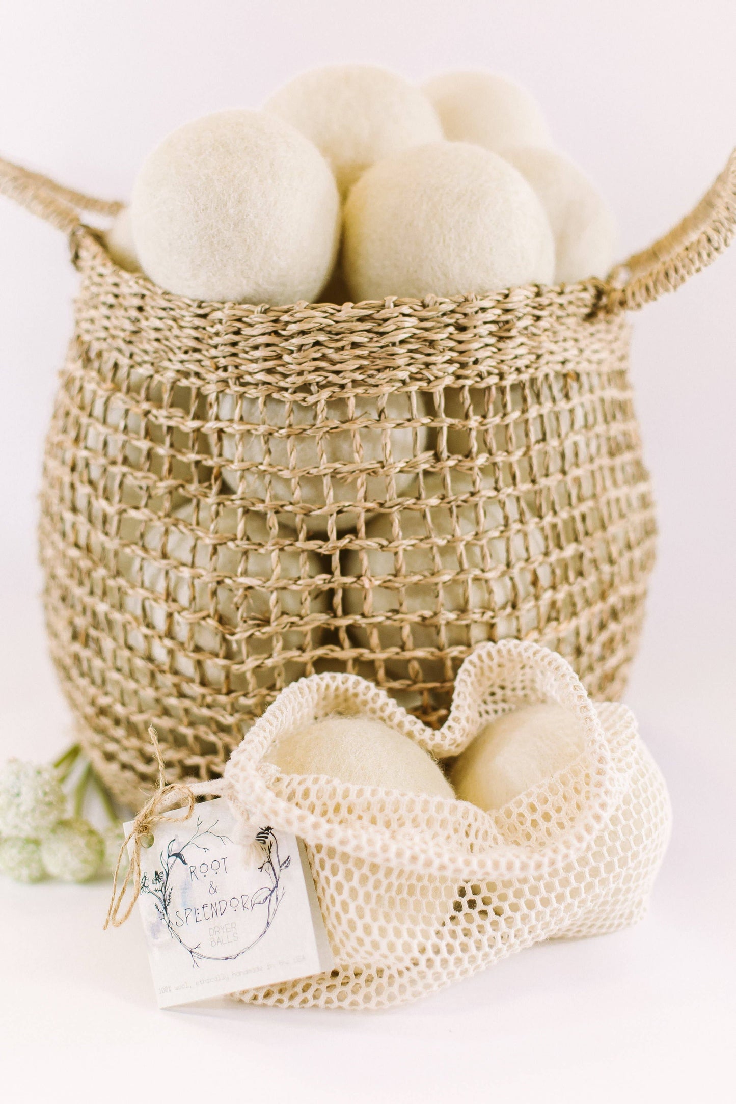 Organic Wool Dryer Balls