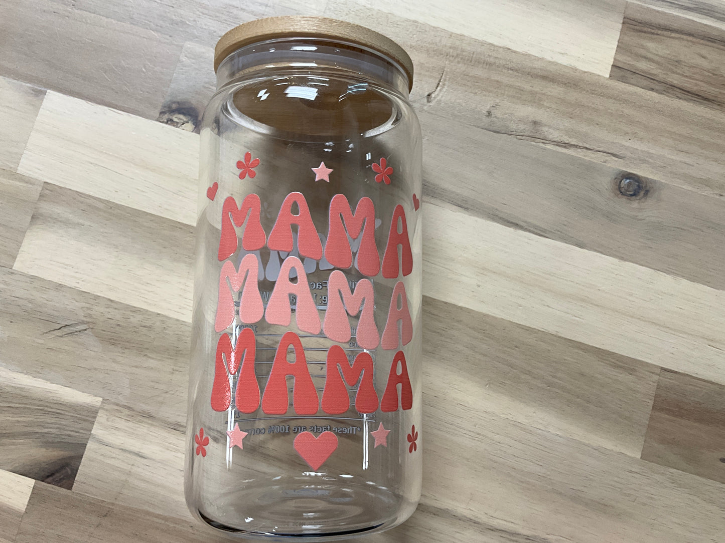 Mama Glass Can Cup