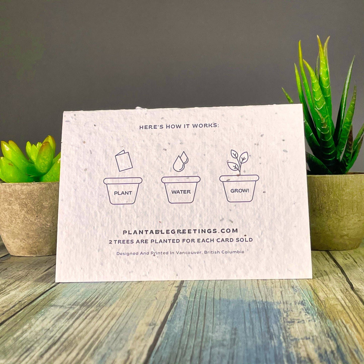 Congratulations Plantable Greeting Card