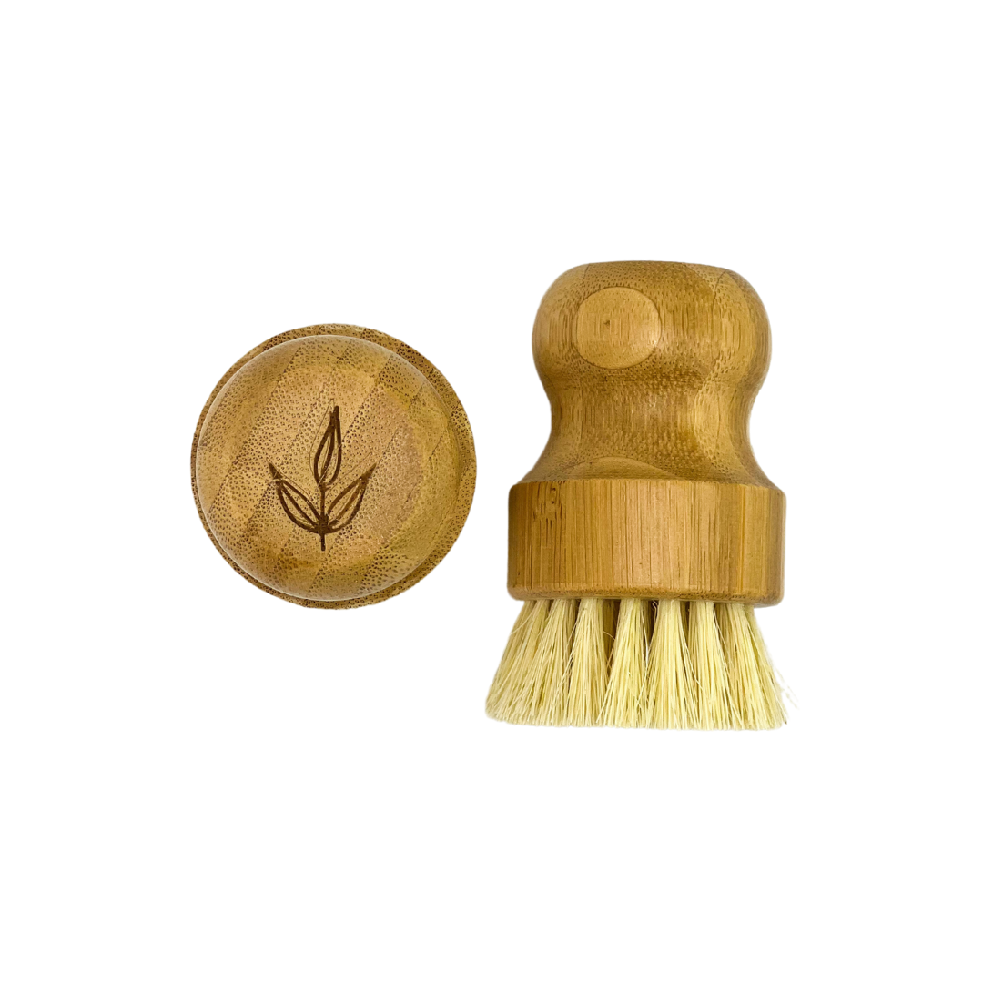 Bamboo Pot Brush