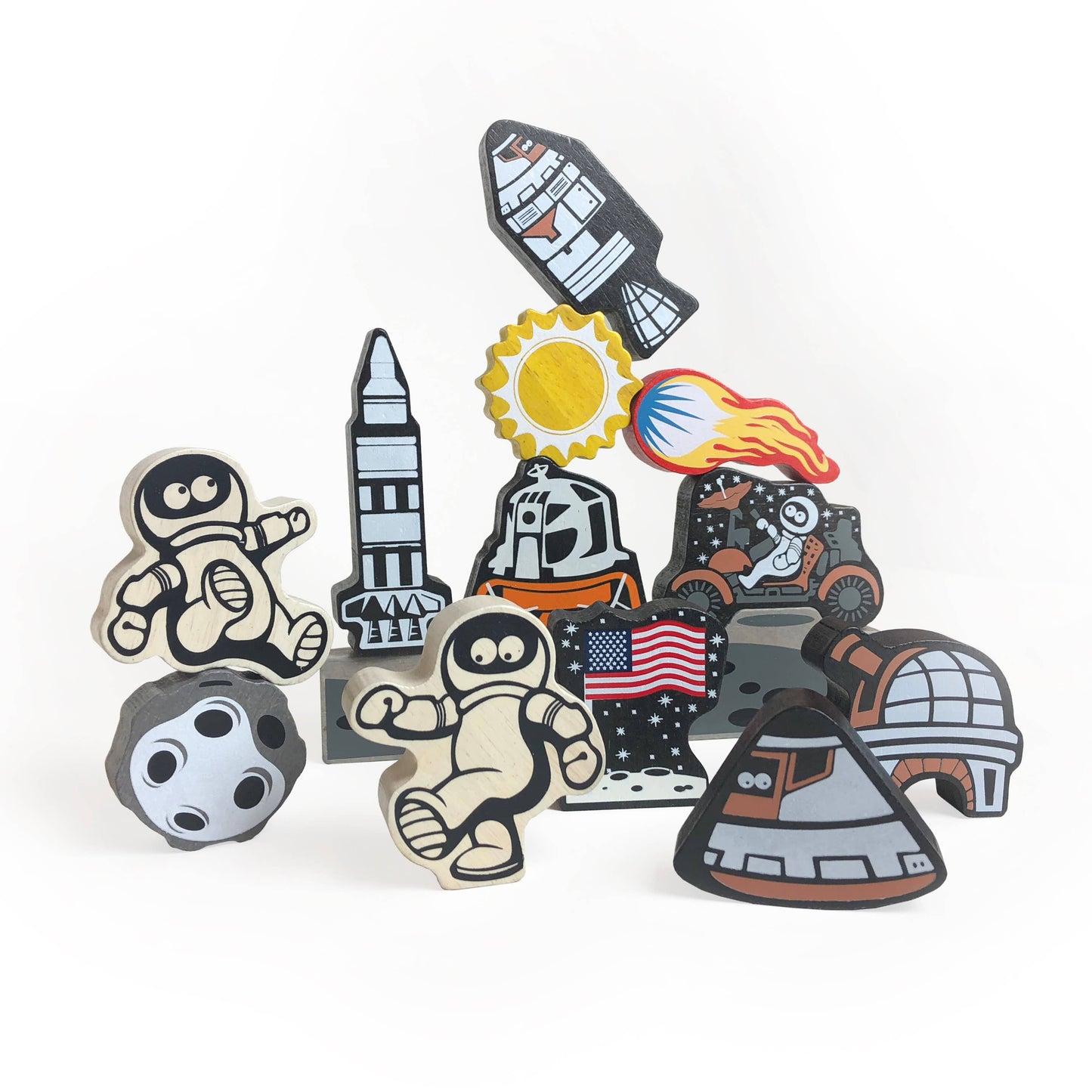 Lunar Lander Balance Game & Playset