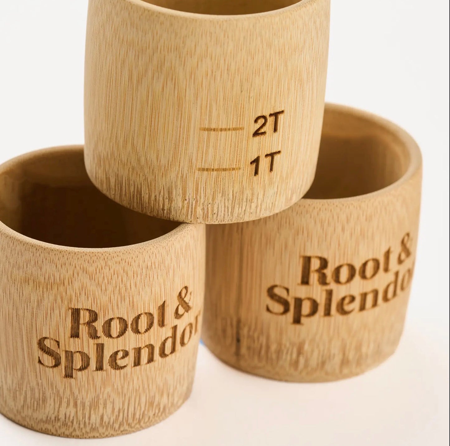Root & Splendor Bamboo Measuring Cup