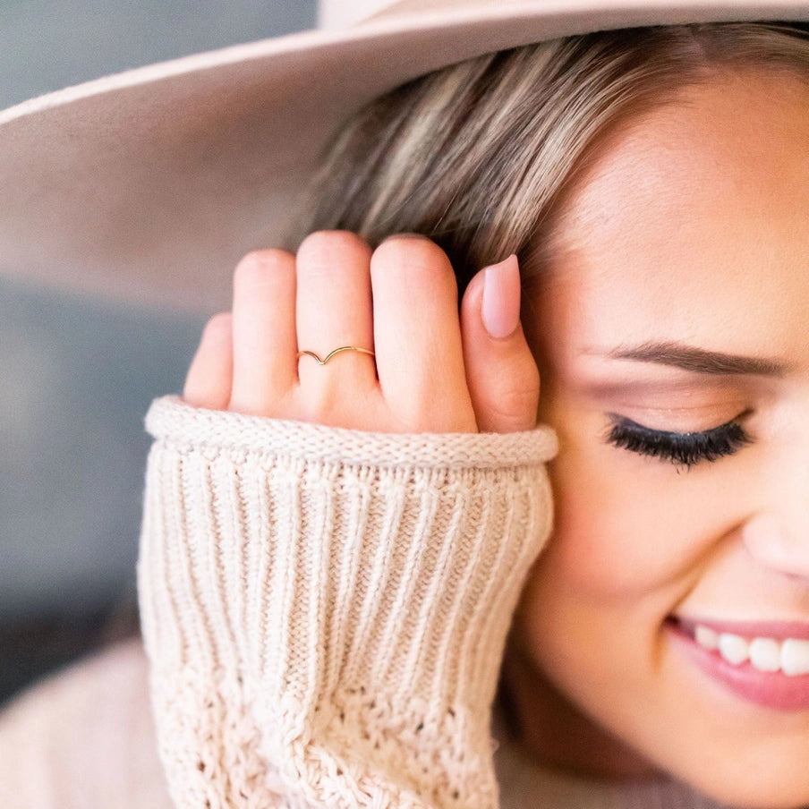 Ring Stack- Chevron