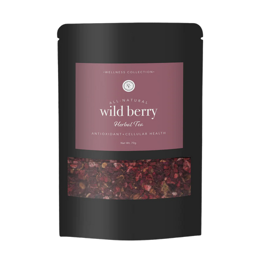 Wild berry herbal tea