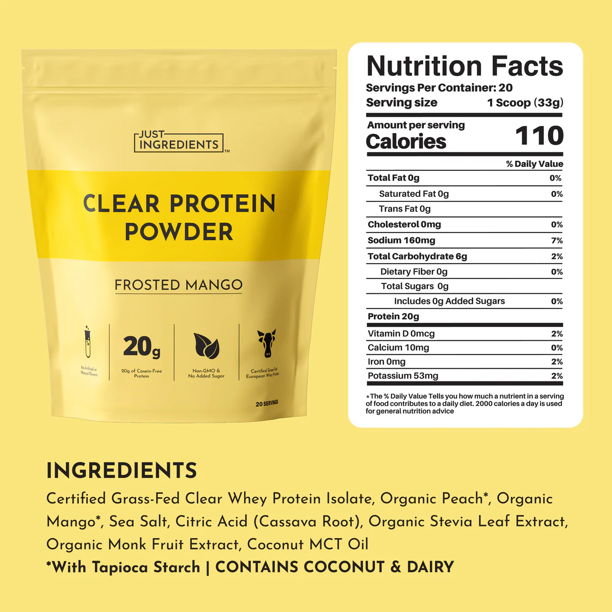 Clear Protein Powder