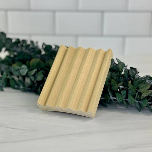 Bamboo Ridged Soap Dish