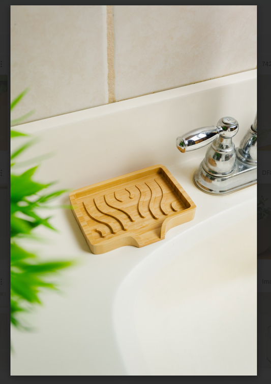 Bamboo Soap Lift | Wavy |