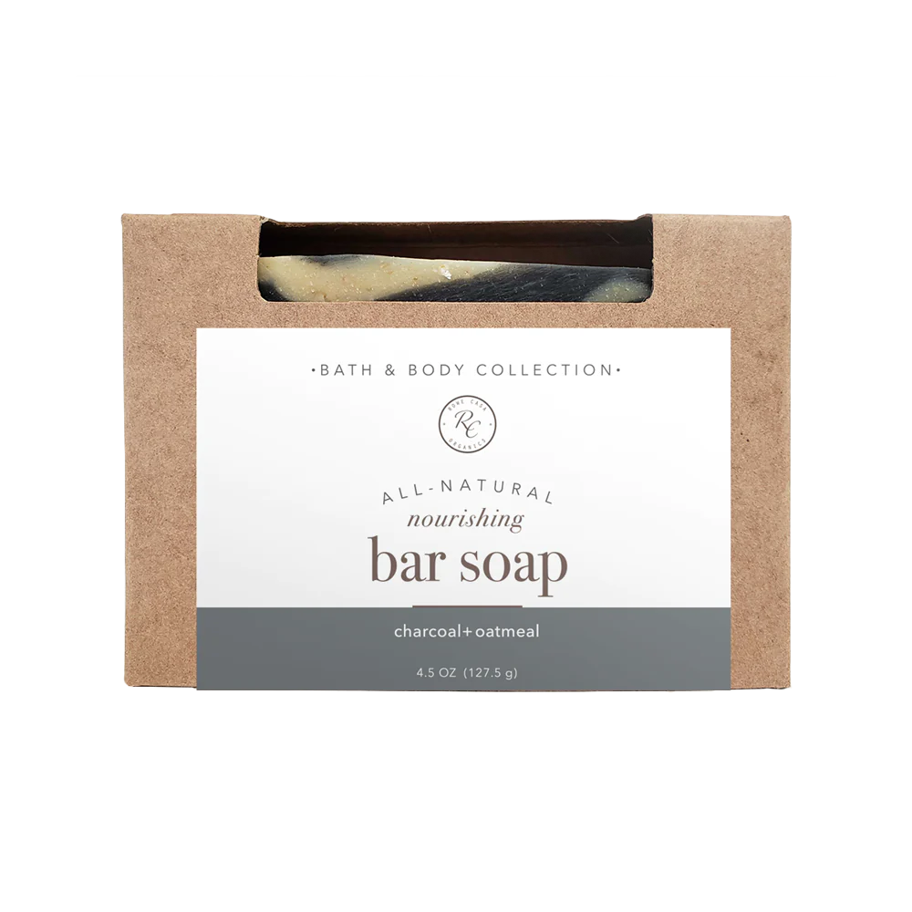 Bar Soap l Charcoal + Oatmeal