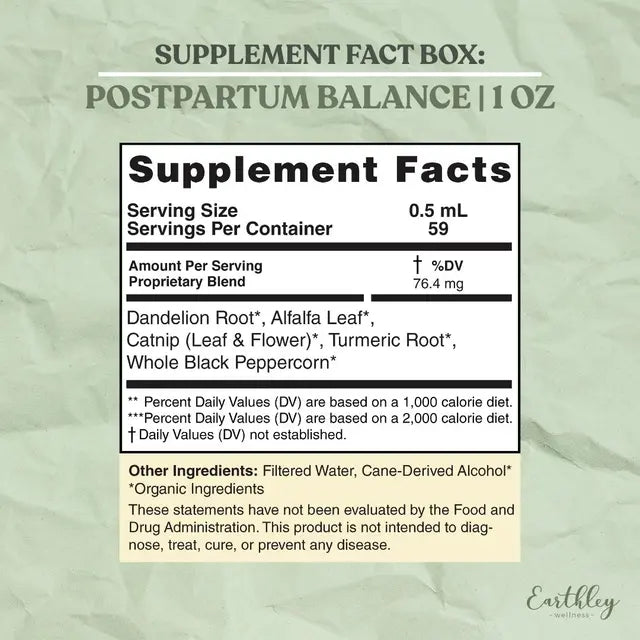 Postpartum Balance