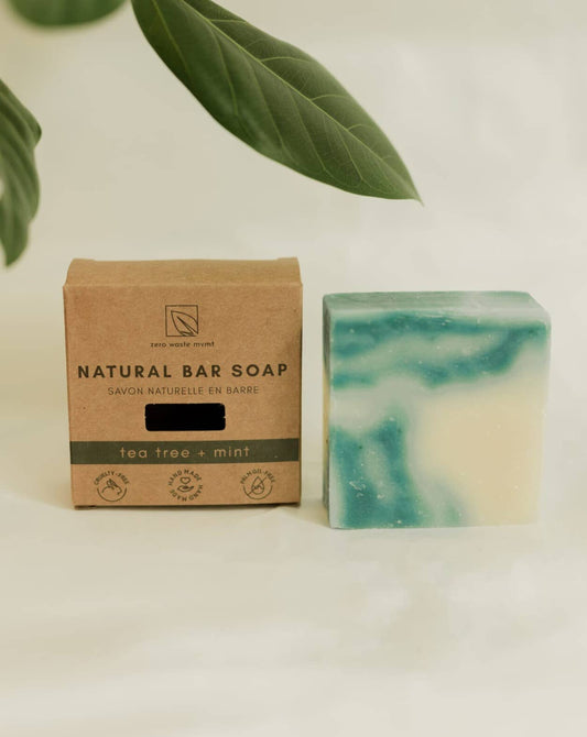 Natural Bar Soap | Tea Tree + Mint |