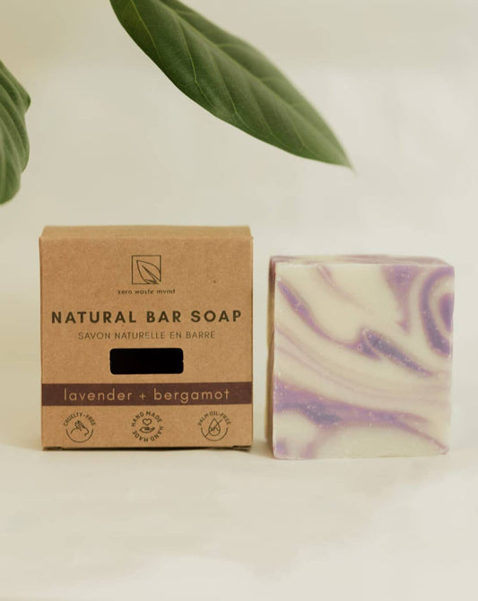 Natural Bar Soap | Lavender + Bergamot |