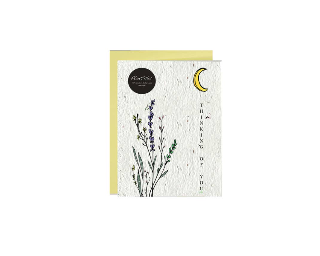 Thinking Of You || Wild Seed Paper || Greeting Card